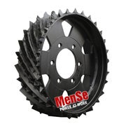 Kuoriva ter&auml;ssy&ouml;tt&ouml;rulla John Deere H480 (Danfoss) harvesterikouraan