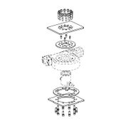 MER7 svivel monteringssett