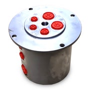 Svivel 3/8" x 1/2" x 1" 5-kanals