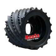 St&aring;l matehjul, avbarking LogMax 4000/Komatsu S82