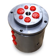 Svivel 1/4" x 1/2" x 3/4" 6-kanals