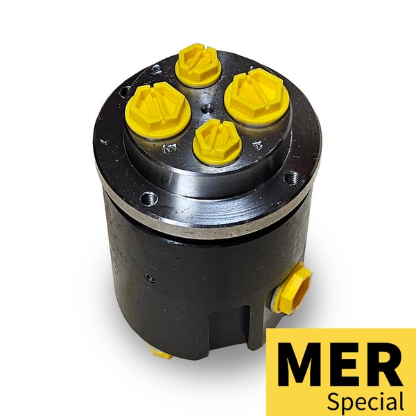 Svivel 1/4" x 1/2" 4-kanals